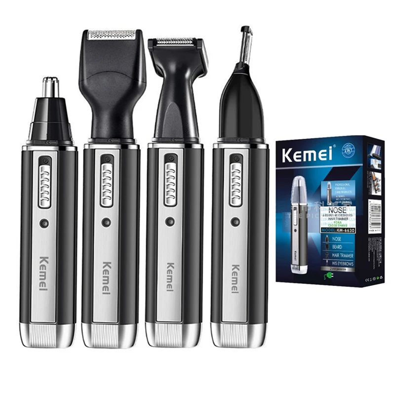 Men'S Grooming Nose And Ear - Kemei akumulatorowa elektryczna maszynka do włosów