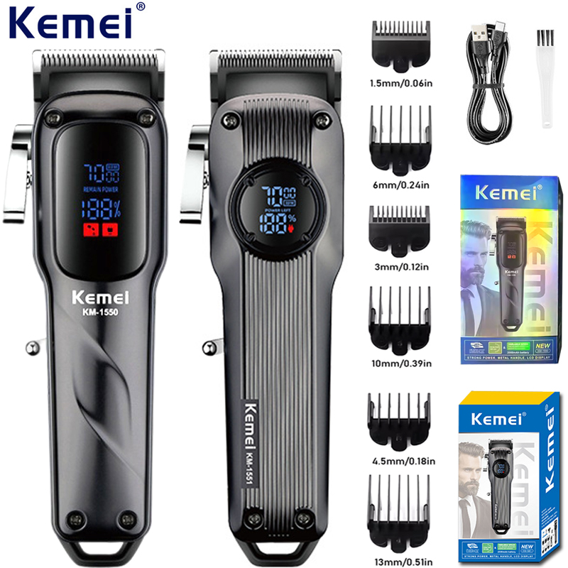 Men'S Grooming Haircut - Maszynka do strzyżenia włosów Kemei KM-1550