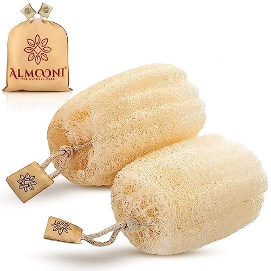 Exfoliating Scrub Mens - Naturalna gąbka luffa do peelingu ciała