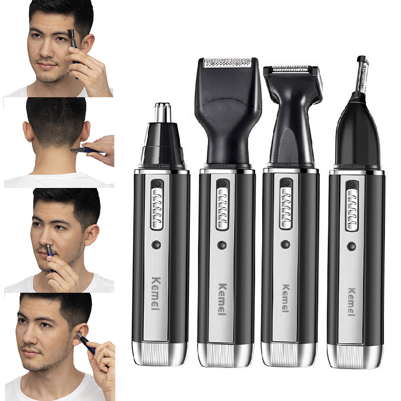 Men'S Grooming Nose And Ear - Kemei Akumulatorowy Elektryczny Trymer Wielofunkcyjny Dla