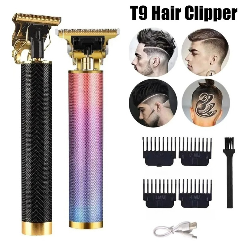 Men'S Grooming Haircut - Elektryczny trymer do brody T9, 4