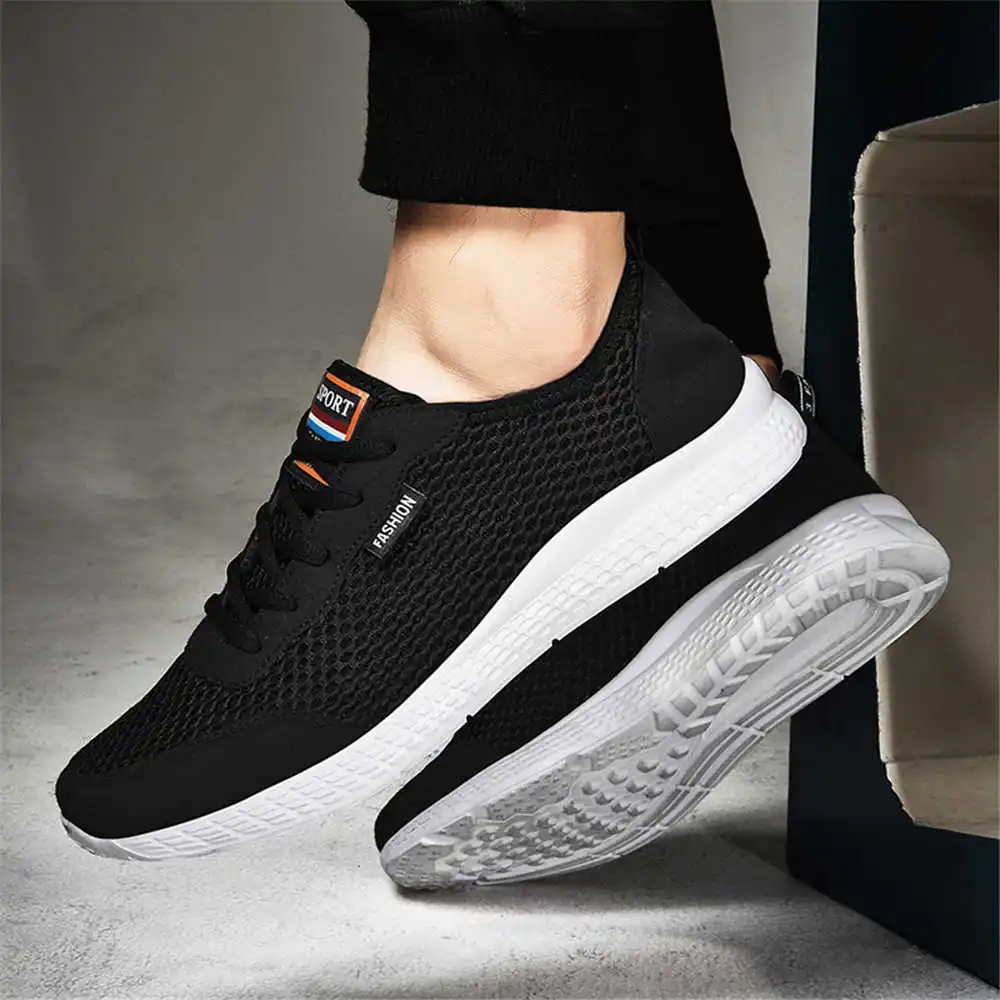 Young Men'S Grooming - 35-46 Oddychające jasnoniebieskie trampki Męskie deskorolki