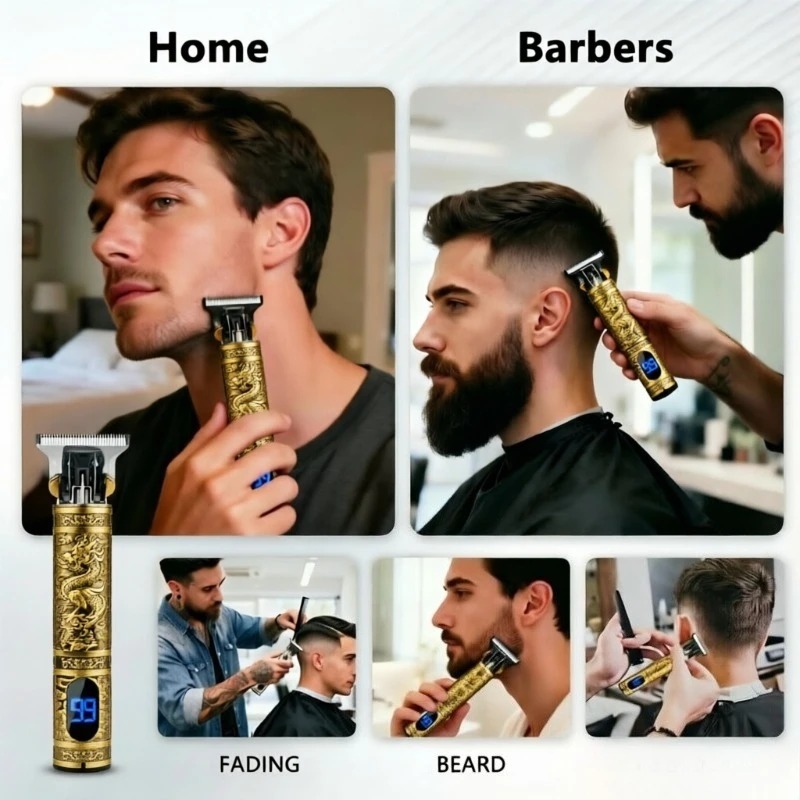 Elektryczny trymer do brody T9 – Men'S Grooming Product recenzja i cena