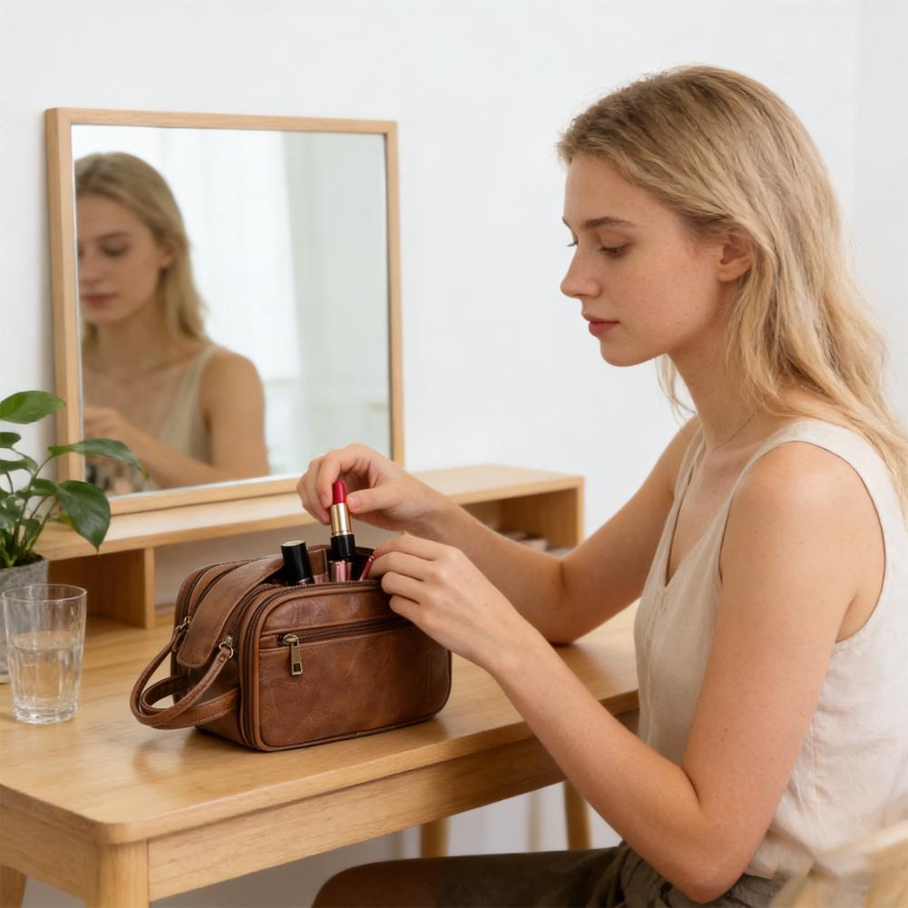 Podróżna kosmetyczka ze sztucz – Men'S Grooming Makeup recenzja i cena