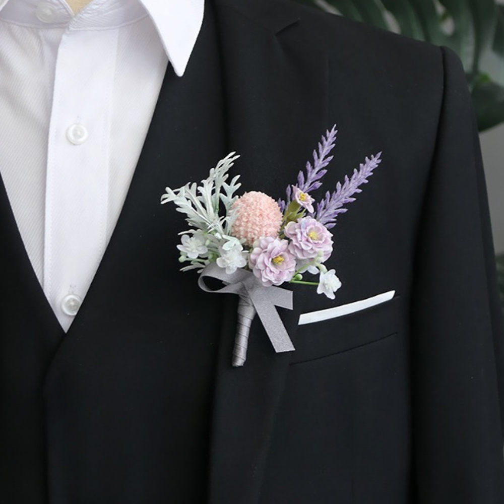 Groom Boutonniere Dekoracja śl – Men'S Grooming For Marriage recenzja i cena