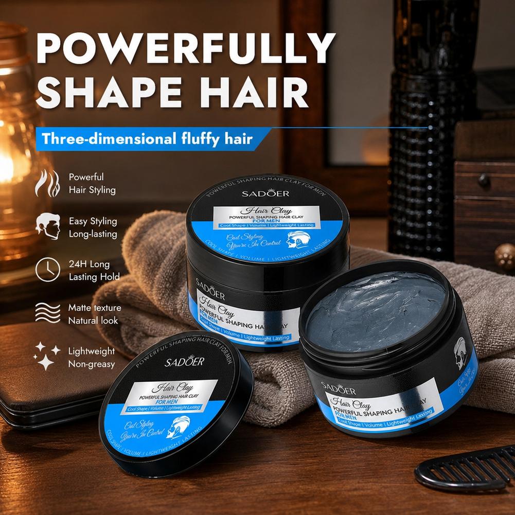 Matowa glinka do stylizacji wł – Men'S Grooming Haircut recenzja i cena