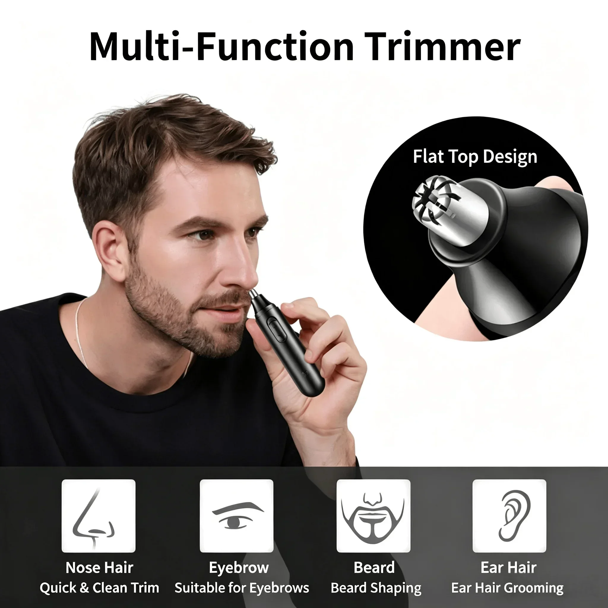 Elektryczny trymer do nosa, ci – Men'S Grooming Nose And Ear recenzja i cena