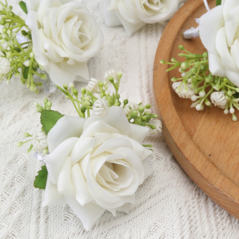 6 sztuk/zestaw Boutonniere dla – Men'S Grooming For Marriage recenzja i cena