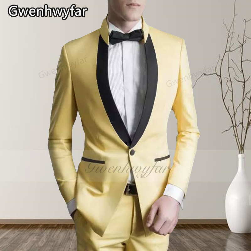 Gwenhwyfar Jasnożółte Garnitur – Men'S Grooming For Marriage recenzja i cena