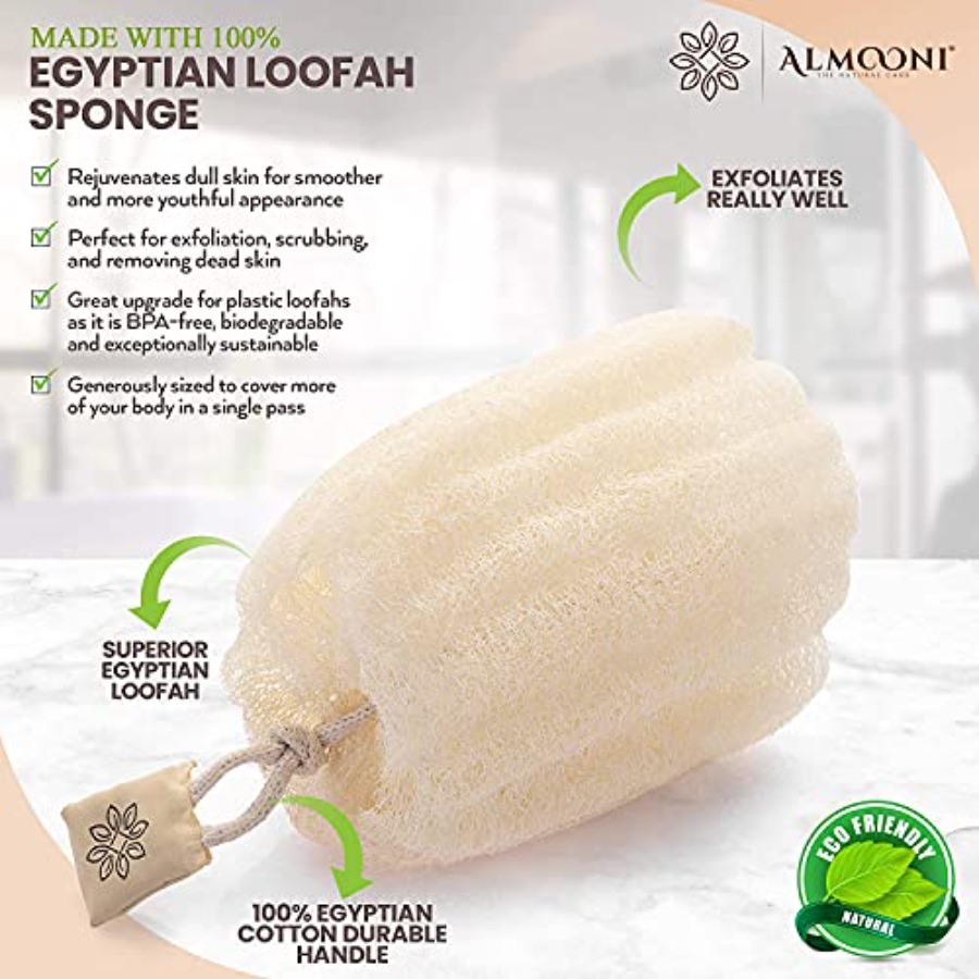Naturalna gąbka luffa do peeli – Exfoliating Scrub Mens recenzja i cena
