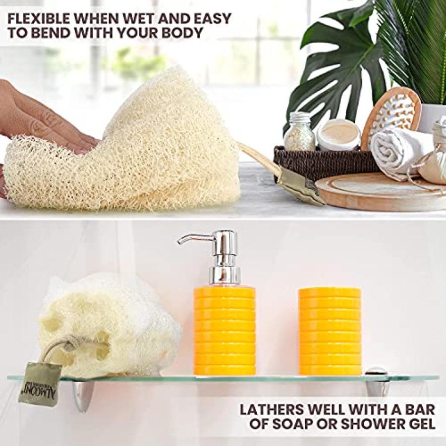 Naturalna gąbka luffa do peeli – Exfoliating Scrub Mens recenzja i cena